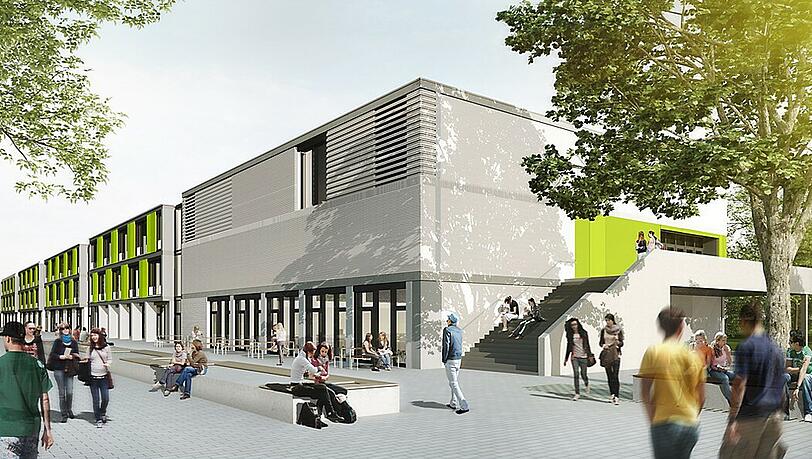 Das künftige Truderinger Gymnasium wird eine Vorzeigeschule. Das künftige Truderinger Gymnasium wird eine Vorzeigeschule.