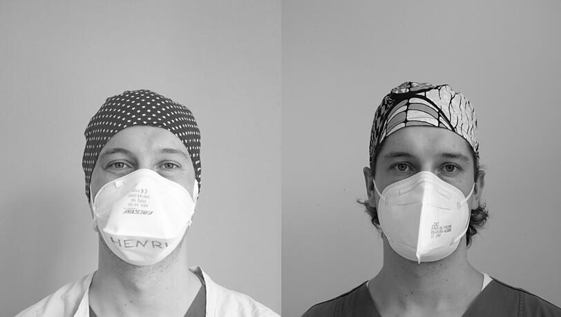 Henri Burkard (26), Intensivpfleger auf einer Corona-Intensivstation. Henri Burkard (26), Intensivpfleger auf einer Corona-Intensivstation.