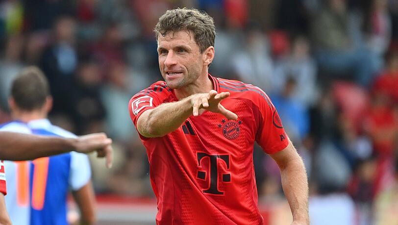 Den Rekord schnapp ich mir auch noch: Thomas Müller schickt sich an die zwei Bestmarken von Sepp Maier zu übertrumpfen. Den Rekord schnapp ich mir auch noch: Thomas Müller schickt sich an die zwei Bestmarken von Sepp Maier zu übertrumpfen.