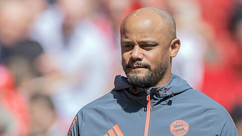 Trainer des FC Bayern: Vincent Kompany. Trainer des FC Bayern: Vincent Kompany.