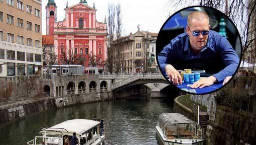 Der Fluss Ljubliancia in Sloweniens Hauptstadt Ljubljana: hier wurde die Leiche von Johannes Strassmann gefunden. Der Fluss Ljubliancia in Sloweniens Hauptstadt Ljubljana: hier wurde die Leiche von Johannes Strassmann gefunden.