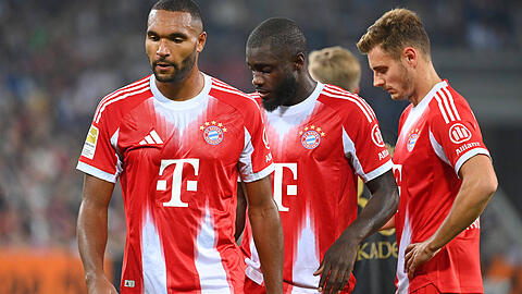 Jonathan Tah (l.) wechselte im Sommer von Bayer Leverkusen zum FC Bayern. Jonathan Tah (l.) wechselte im Sommer von Bayer Leverkusen zum FC Bayern.