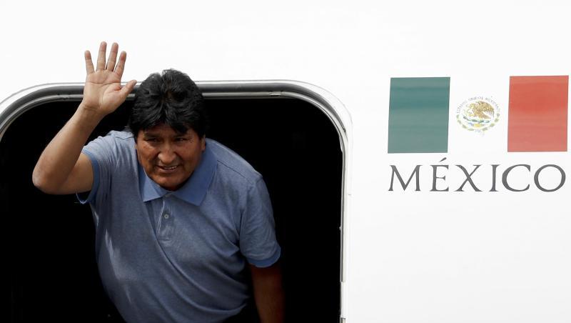 Nach seinem Rücktritt als Präsident Boliviens hat sich Morales ins Exil nach Mexiko abgesetzt. Nach seinem Rücktritt als Präsident Boliviens hat sich Morales ins Exil nach Mexiko abgesetzt.