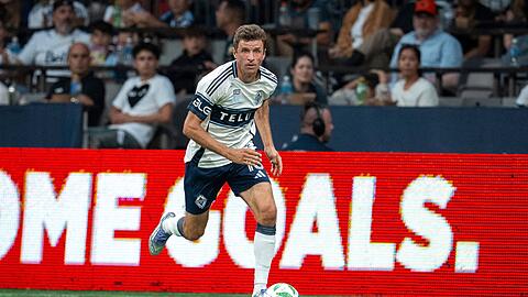 Ein gutes Debüt ohne Happy End: Thomas Müller bei seinem ersten Einsatz für die Vancouver Whitecaps. Ein gutes Debüt ohne Happy End: Thomas Müller bei seinem ersten Einsatz für die Vancouver Whitecaps.