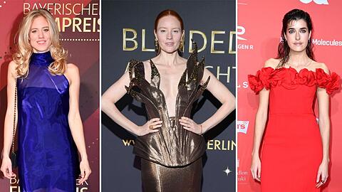 Larissa Marolt, Barbara Meier und Marie Nasemann (vl.n.r.) haben sich als Schauspielerinnen etabliert. Larissa Marolt, Barbara Meier und Marie Nasemann (vl.n.r.) haben sich als Schauspielerinnen etabliert.