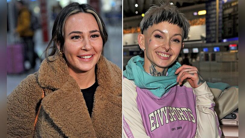Alessia Herren (li.) und Edith Stehfest sind nach Australien abgehoben. Alessia Herren (li.) und Edith Stehfest sind nach Australien abgehoben.