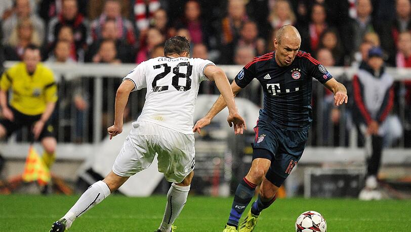 Bayern-Profi Arjen Robben. Bayern-Profi Arjen Robben.