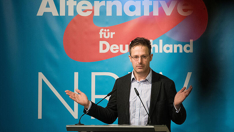 Hat mal wieder Ärger wegen einer Aussage auf Twitter: Marcus Pretzel, Landeschef der AfD in Nordrhein-Westfalen. Hat mal wieder Ärger wegen einer Aussage auf Twitter: Marcus Pretzel, Landeschef der AfD in Nordrhein-Westfalen.