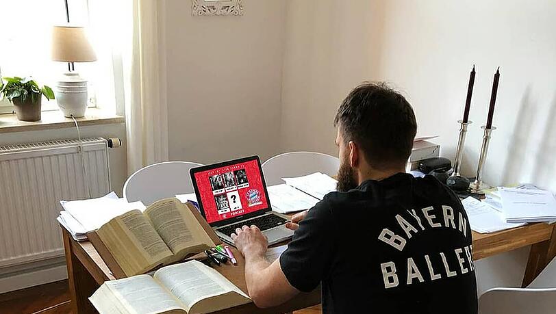 Der Profi-Basketballer Danilo Barthel verbringt derzeit ungewohnt viel Zeit daheim. Der Profi-Basketballer Danilo Barthel verbringt derzeit ungewohnt viel Zeit daheim.