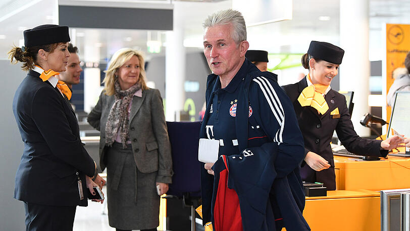 Jupp Heynckes freut sich auf das Trainingslager in Doha. Jupp Heynckes freut sich auf das Trainingslager in Doha.
