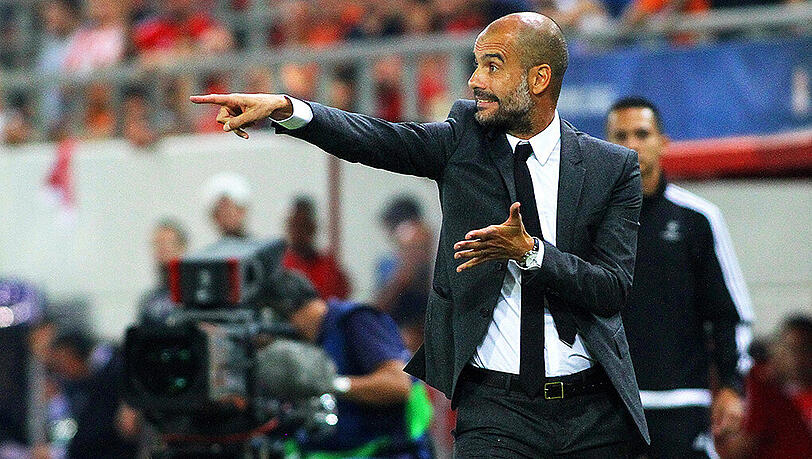 Gegen Arsenal gefordert: Pep Guardiola und der FC Bayern Gegen Arsenal gefordert: Pep Guardiola und der FC Bayern