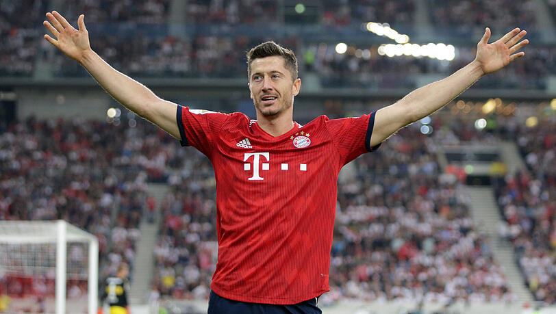 Kam 2014 vom BVB zum FC Bayern: Robert Lewandowski. Kam 2014 vom BVB zum FC Bayern: Robert Lewandowski.