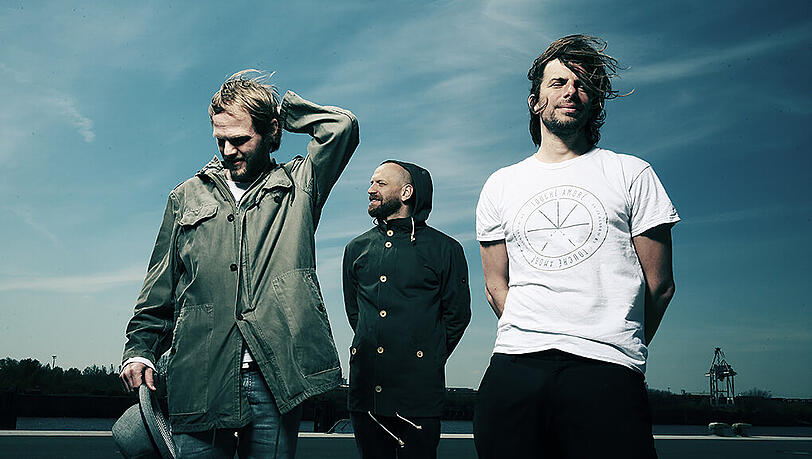 Peter Brugger (links), Florian Weber und Rüdiger Linhof sind die Sportfreunde Stiller. Peter Brugger (links), Florian Weber und Rüdiger Linhof sind die Sportfreunde Stiller.