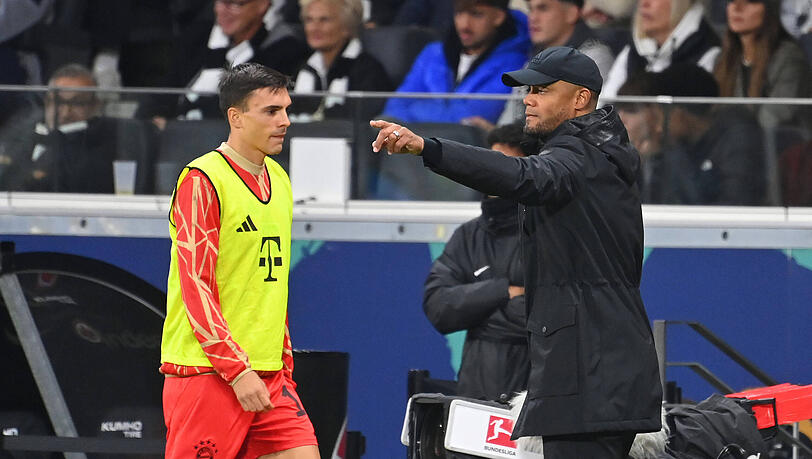 Joao Palhinha findet sich unter Vincent Kompany häufig auf der Bank wieder. Joao Palhinha findet sich unter Vincent Kompany häufig auf der Bank wieder.