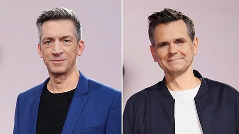 Der alte und der neue Moderator: Steffen Hallaschka (l.) scheidet bei der Sonntagsausgabe von "stern TV" aus, Redaktionsleiter Stefan Uhl übernimmt. Der alte und der neue Moderator: Steffen Hallaschka (l.) scheidet bei der Sonntagsausgabe von "stern TV" aus, Redaktionsleiter Stefan Uhl übernimmt.