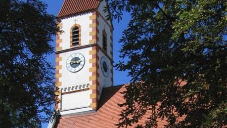 Die St. Martins-Kirche in München-Moosach. Die St. Martins-Kirche in München-Moosach.