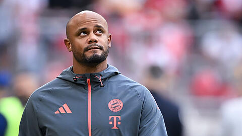 Bayern-Trainer Vincent Kompany. Bayern-Trainer Vincent Kompany.