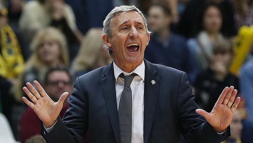 Bayern-Coach Svetislav Pesic: "Wir hatten viel Respekt vor Braunschweig angesichts ihrer Resultate zuletzt und ihrer guten Organisation im Spiel." (Archivbild) Bayern-Coach Svetislav Pesic: "Wir hatten viel Respekt vor Braunschweig angesichts ihrer Resultate zuletzt und ihrer guten Organisation im Spiel." (Archivbild)
