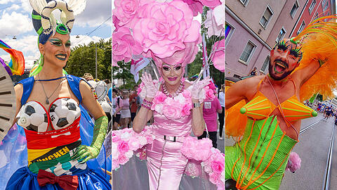 Schrill und bunt war die CSD-Parade 2025. Schrill und bunt war die CSD-Parade 2025.