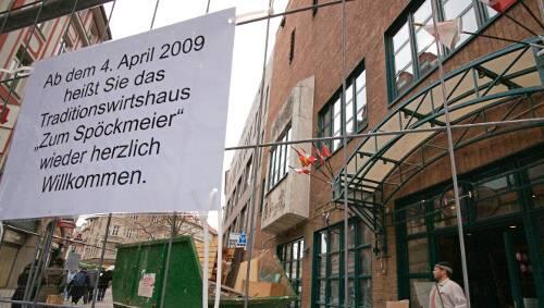 Beim Spöckmeier wird gebaut Beim Spöckmeier wird gebaut