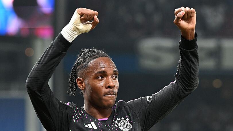 Mathys Tel erzielte den Siegtreffer für den FC Bayern München. Mathys Tel erzielte den Siegtreffer für den FC Bayern München.