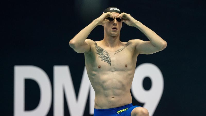 Schwimm-Weltmeister Florian Wellbrock hat bei den deutschen Meisterschaften seinen dritten Titel gewonnen. Schwimm-Weltmeister Florian Wellbrock hat bei den deutschen Meisterschaften seinen dritten Titel gewonnen.