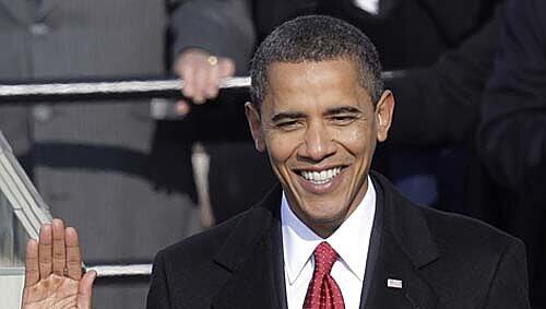 Historischer Moment in Washington: Barack Obama legt den Amtseid ab Historischer Moment in Washington: Barack Obama legt den Amtseid ab