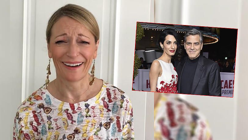 At its best: Monika Gruber klatscht über Clooneys Zwillinge At its best: Monika Gruber klatscht über Clooneys Zwillinge