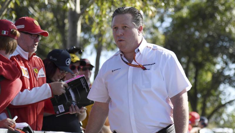 Zak Brown ist der Chef des Motorsport-Projekts bei McLaren. Zak Brown ist der Chef des Motorsport-Projekts bei McLaren.