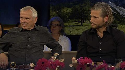 Heribert Eisl und Sebastian Ströbel zu Gast in der "NDR Talk Show". Heribert Eisl und Sebastian Ströbel zu Gast in der "NDR Talk Show".