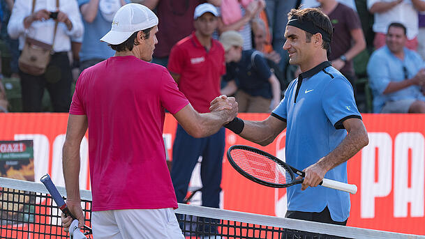 Konkurrenten auf dem Court, Freunde abseits davon: Tommy Haas (l.) und Roger Federer. Konkurrenten auf dem Court, Freunde abseits davon: Tommy Haas (l.) und Roger Federer.