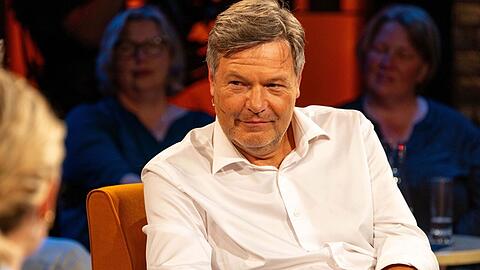 Robert Habeck in der Talkshow "3nach9". Robert Habeck in der Talkshow "3nach9".