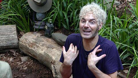 Sam Dylan im Dschungelcamp. Sam Dylan im Dschungelcamp.