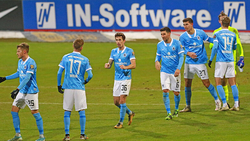 Auch die Defensive des TSV 1860 überzeugte zuletzt. Auch die Defensive des TSV 1860 überzeugte zuletzt.