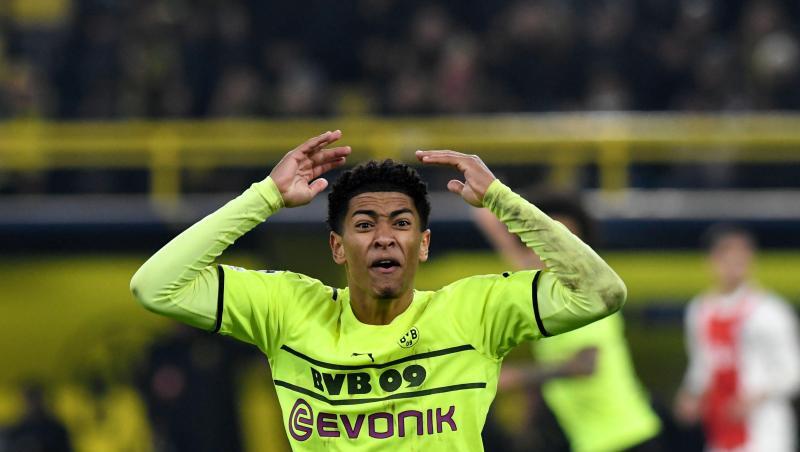 BVB-Youngster Jude Bellingham trauert einer vergebenen Chance nach. BVB-Youngster Jude Bellingham trauert einer vergebenen Chance nach.