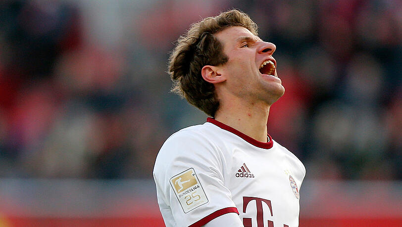 Ein Tor in der Bundesliga bis dato, zwei Treffer in der Champions League bisher: Thomas Müller. Ein Tor in der Bundesliga bis dato, zwei Treffer in der Champions League bisher: Thomas Müller.
