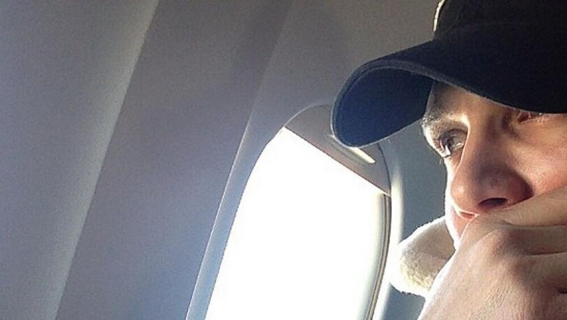 James Franco twitterte Bilder vom Flughafen in L.A. James Franco twitterte Bilder vom Flughafen in L.A.