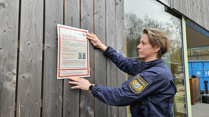 Das Plakat wird in Untermenzing und Umgebung aufgehängt.