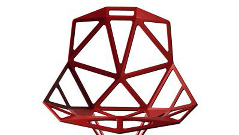 Der Stuhl "Chair One": eine von Konstantin Gricic. Der Stuhl "Chair One": eine von Konstantin Gricic.