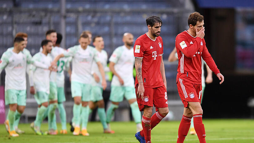 Leon Goretzka und Javi Martínez sind positiv auf das Coronavirus getestet worden. Leon Goretzka und Javi Martínez sind positiv auf das Coronavirus getestet worden.