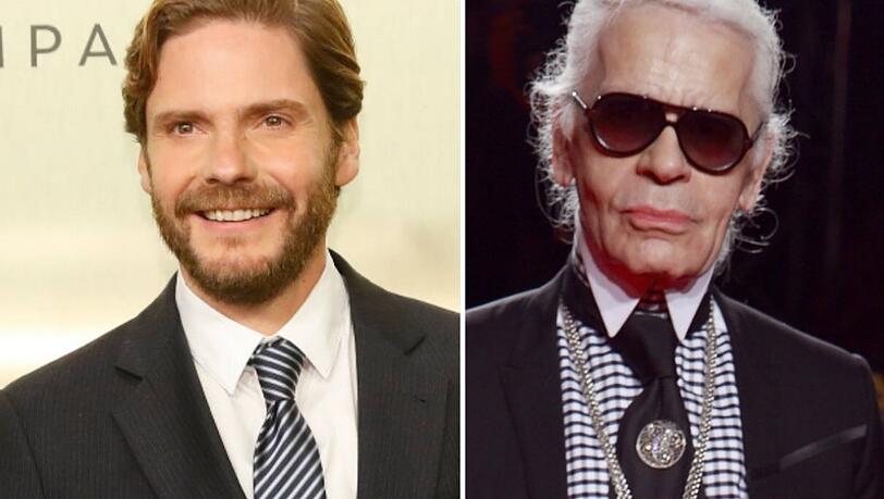Daniel Brühl wird demnächst auf Disney+ zu Fashion-Ikone Karl Lagerfeld. Daniel Brühl wird demnächst auf Disney+ zu Fashion-Ikone Karl Lagerfeld.