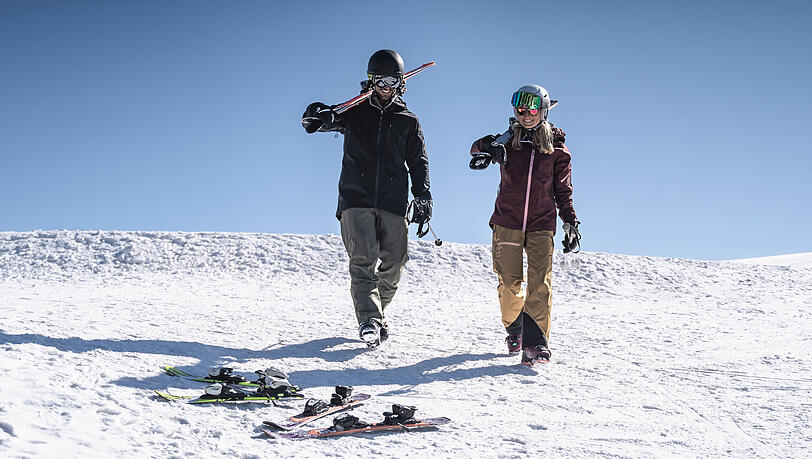 Skibergsteigen wird immer beliebter - die besten Skitouren entlang einer Pisten findet man am Götschen, Rossfeld, Jenner und Hirscheck. Skibergsteigen wird immer beliebter - die besten Skitouren entlang einer Pisten findet man am Götschen, Rossfeld, Jenner und Hirscheck.
