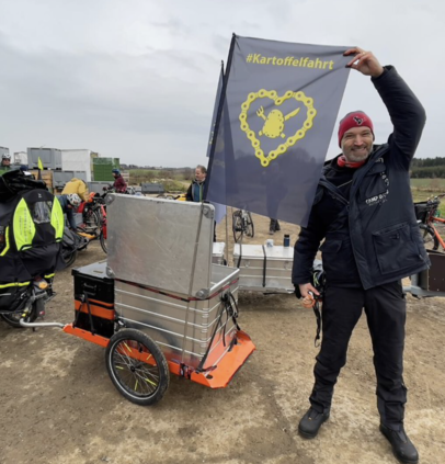 Thomas Michels ist der Initiator der "Kartoffelfahrt". Thomas Michels ist der Initiator der "Kartoffelfahrt".