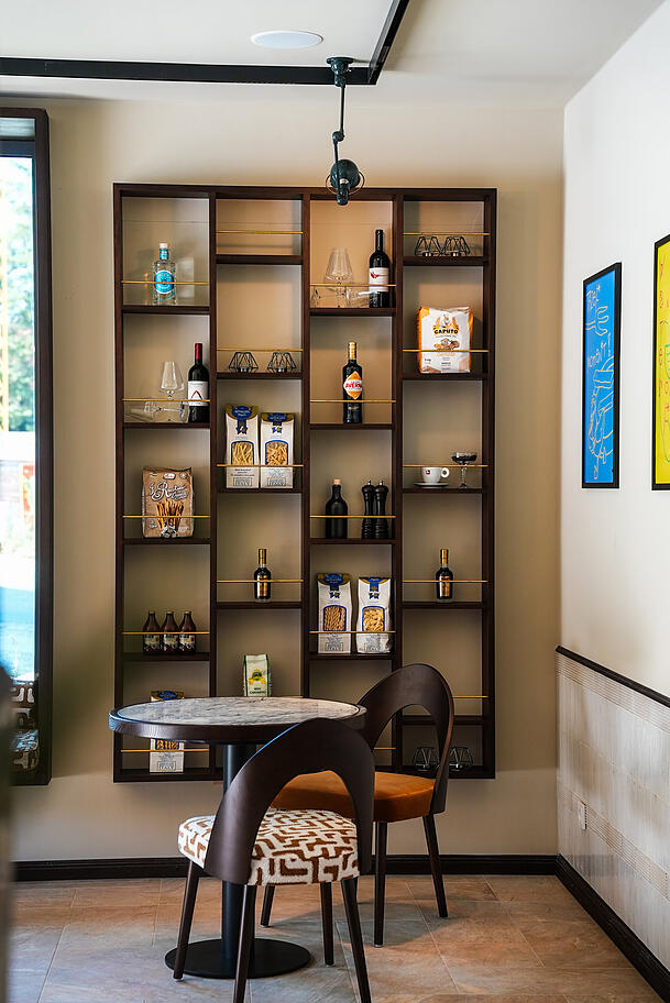 Ein Blick ins neue italienische Lokal in Bad Wiessee. Ein Blick ins neue italienische Lokal in Bad Wiessee.