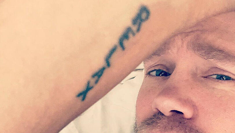 US-Schauspieler Chad Murray zeigt das "Lieblings-Tattoo" seiner Frau US-Schauspieler Chad Murray zeigt das "Lieblings-Tattoo" seiner Frau