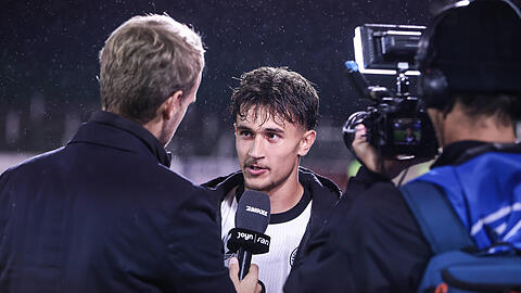 Er übernimmt Verantwortung: U21-Kapitän Tom Bischof vom FC Bayern. Er übernimmt Verantwortung: U21-Kapitän Tom Bischof vom FC Bayern.