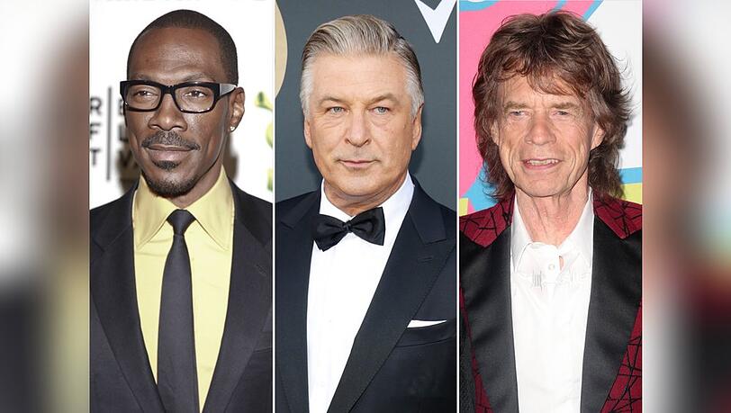 Eddie Murphy, Alec Baldwin und Mick Jagger (v.l.n.r.) haben eine ganze Kinderschar. Eddie Murphy, Alec Baldwin und Mick Jagger (v.l.n.r.) haben eine ganze Kinderschar.