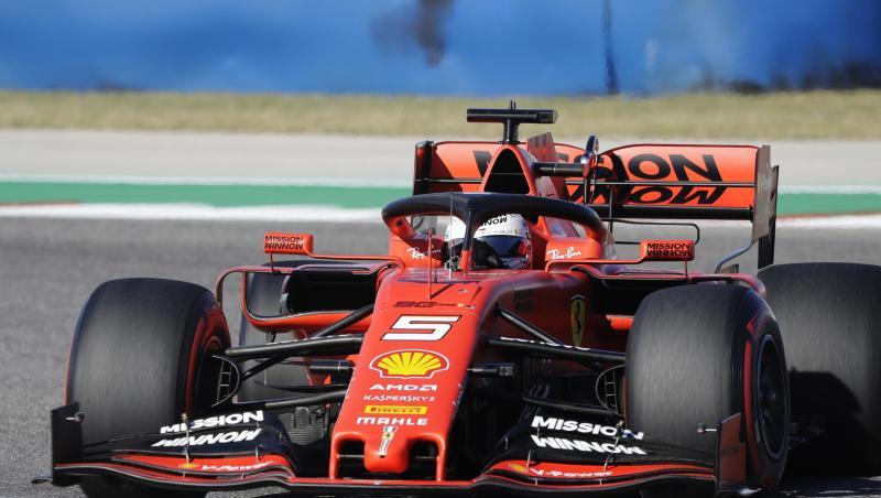 Sebastian Vettel musste sich nur Valtteri Bottas geschlagen geben. Sebastian Vettel musste sich nur Valtteri Bottas geschlagen geben.