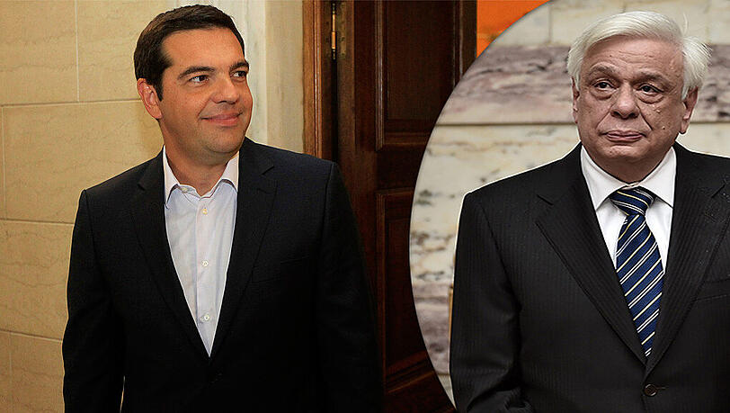 Prokopis Pavlopoulos setzt eine Interimsregierung ein: Regierungschef Tsipras hat seine Landsleute aufgefordert, ihm ein neues Mandat zu erteilen. Prokopis Pavlopoulos setzt eine Interimsregierung ein: Regierungschef Tsipras hat seine Landsleute aufgefordert, ihm ein neues Mandat zu erteilen.