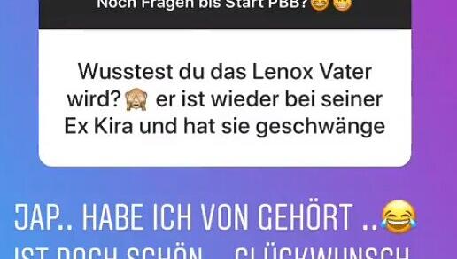Auf Instagram beantwortet Cora Schumacher Fan-Fragen. Auf Instagram beantwortet Cora Schumacher Fan-Fragen.